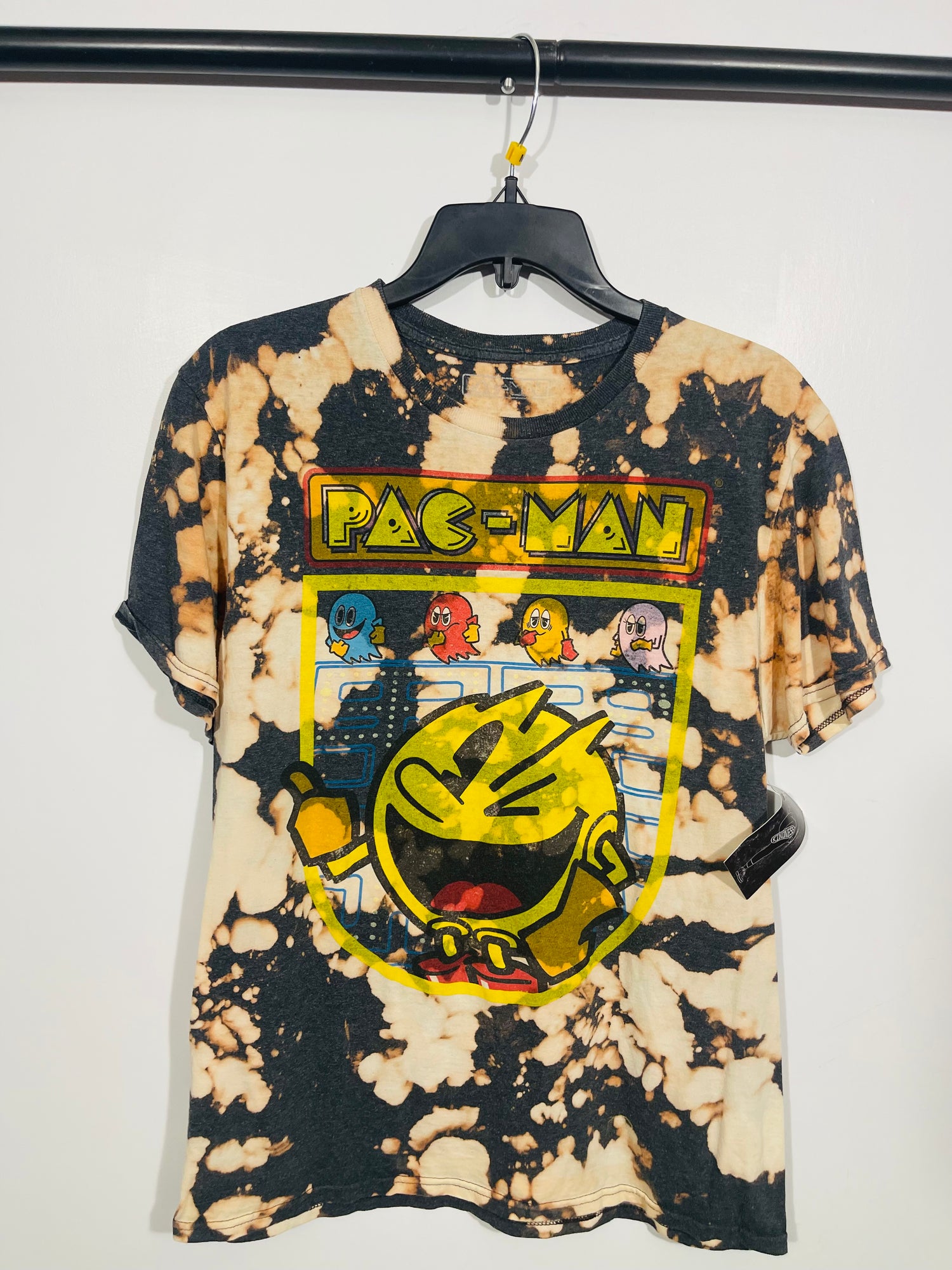 Unisex Medium Pac-Man Tee - Kicks and Kindness - Shirts & Tops -