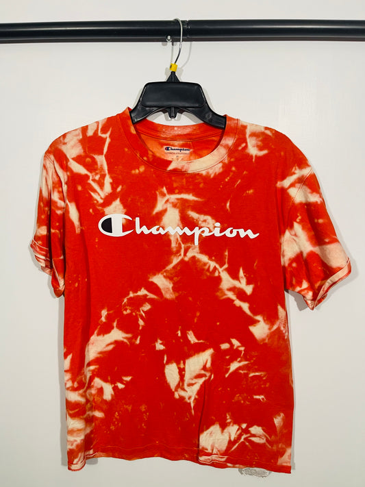 Unisex Medium Champion Tee - Kicks and Kindness - Shirts & Tops -