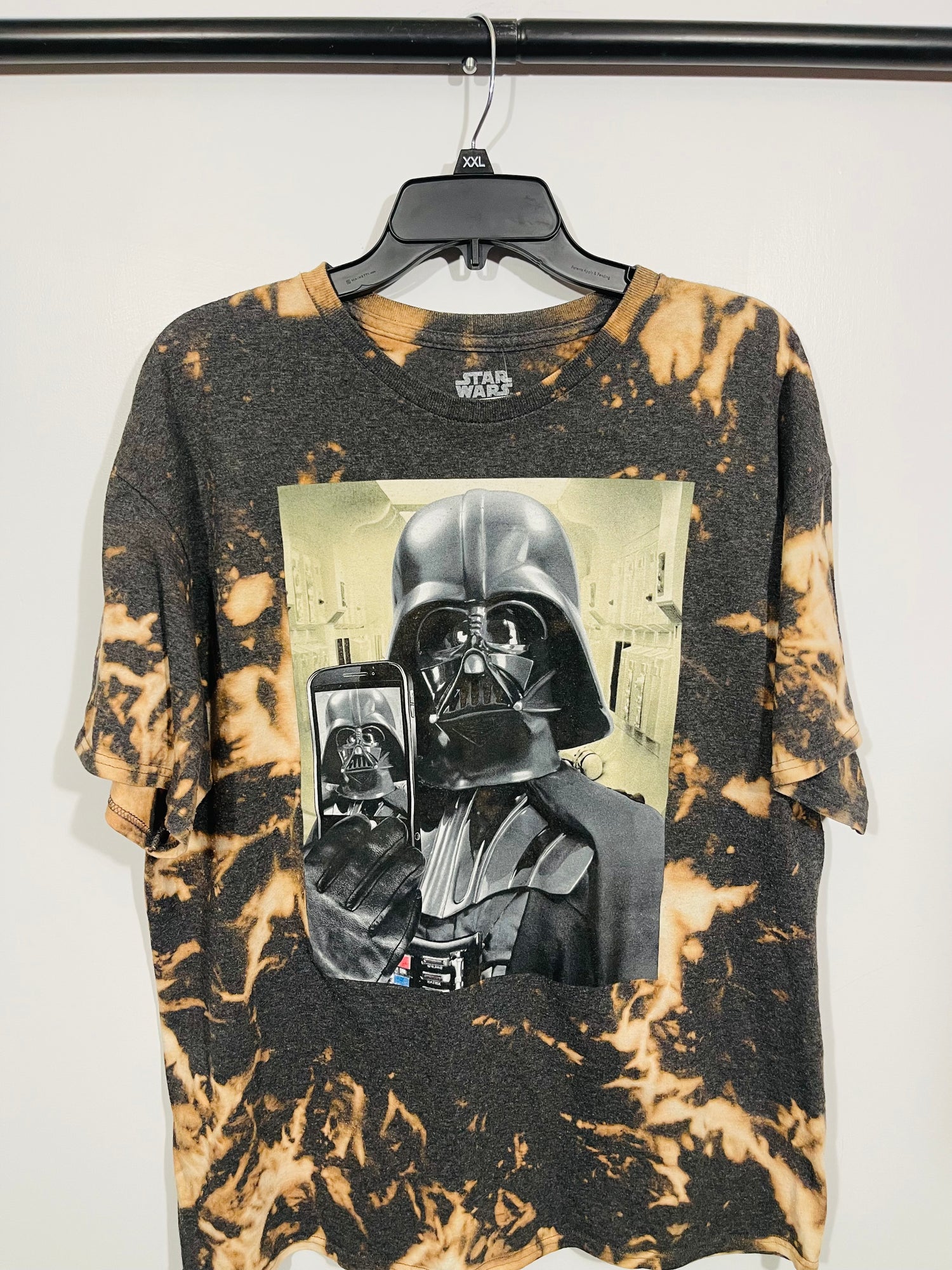 Unisex 2XL Darth Vader's Selfie Tee - Kicks and Kindness - Shirts & Tops -